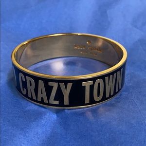 Kate Spade Crazy Town New York bracelet idiom